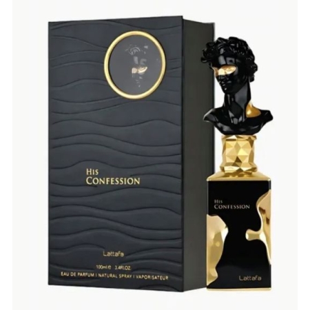 Perfumy Lattafa His Confession dla Mężczyzny Arabskie Dubajskie 100ml